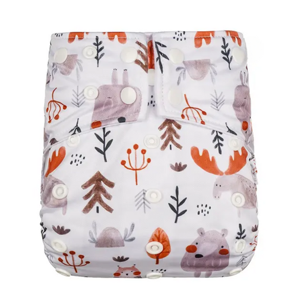 Pocket - XL Suede - Whimsical Animals