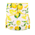 AIO Velvet  Cloth Nappy- Lemons