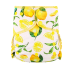 AIO Velvet  Cloth Nappy- Lemons