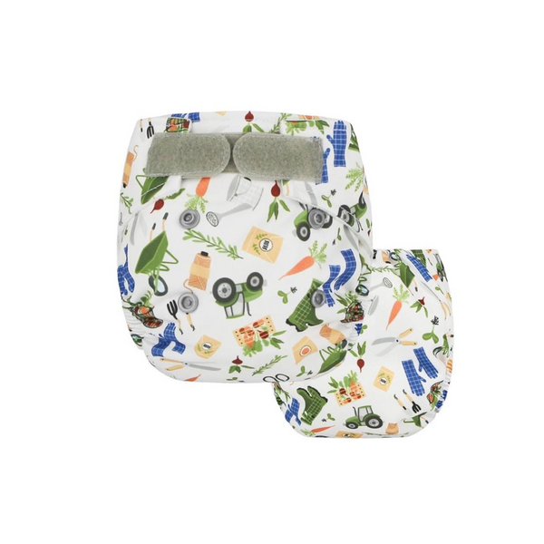 Newborn Velcro Pocket - Gardening