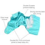 Cover Cloth Nappy - Vintage Transport