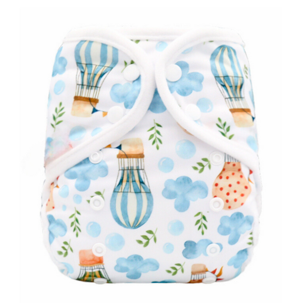 Minky Cover - Hot Air Balloons