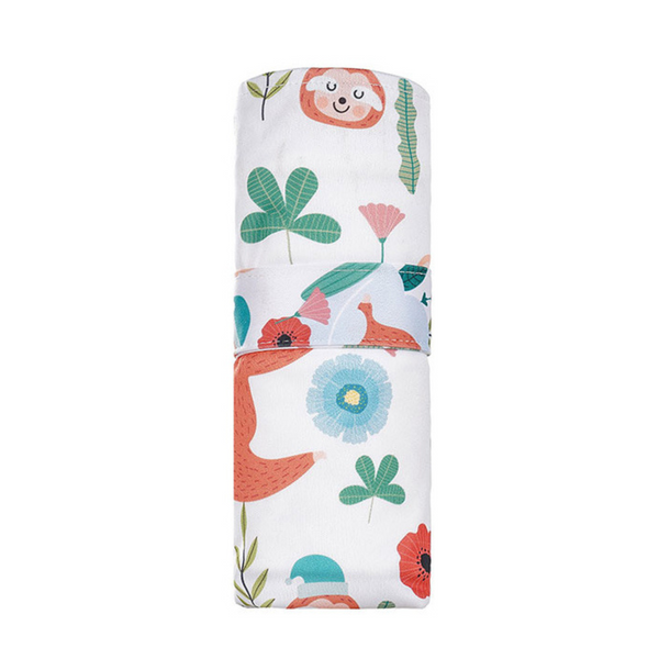 Changing Mat / Burp Cloth - Forest Sloths