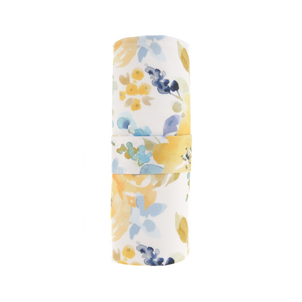 Changing Mat / Burp Cloth - Yellow Floral